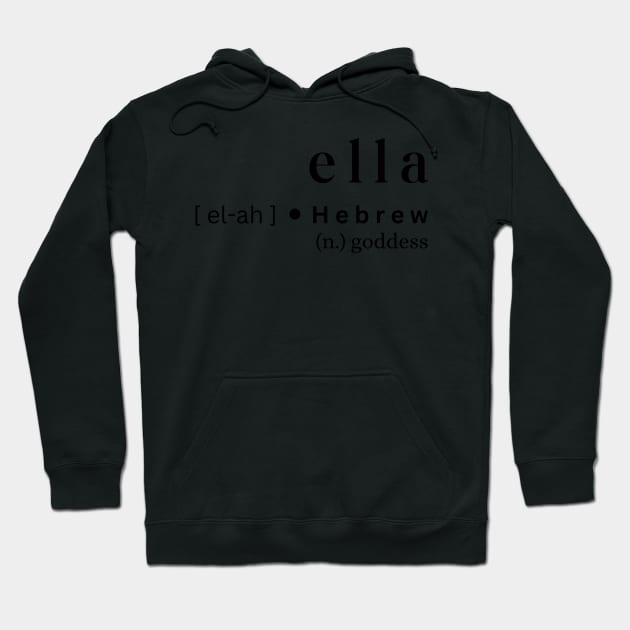 Ella Hoodie by MajesticWords